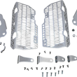 Load image into Gallery viewer, Devol Radiator Guards - Brushed Aluminum - Honda 0101-1213 - Main Product View