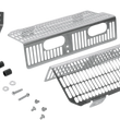 Load image into Gallery viewer, Devol Radiator Guards - Brushed Aluminum - KTM 0101-3101 - Main Product View