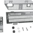 Load image into Gallery viewer, Devol Radiator Guards - Brushed Aluminum - Yamaha 0101-5402 - Main Product View
