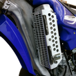 Load image into Gallery viewer, Devol Radiator Guards - Brushed Aluminum - Yamaha 0101-5404 - Back View