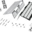 Load image into Gallery viewer, Devol Radiator Guards - Brushed Aluminum - Yamaha 0101-5504 - Main Product View