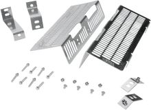 Load image into Gallery viewer, Devol Radiator Guards - Brushed Aluminum - Yamaha 0101-5504 - Main Product View