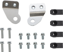 Load image into Gallery viewer, Devol Radiator Guards - Brushed Aluminum - Yamaha 0101-5507 - Side View