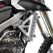 Load image into Gallery viewer, Devol Radiator Guards - Brushed Aluminum - Yamaha 0101-5507 - Installation View