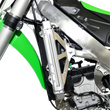 Load image into Gallery viewer, Devol Radiator Race Brace Set - Kawasaki 0122-2501 - Side View