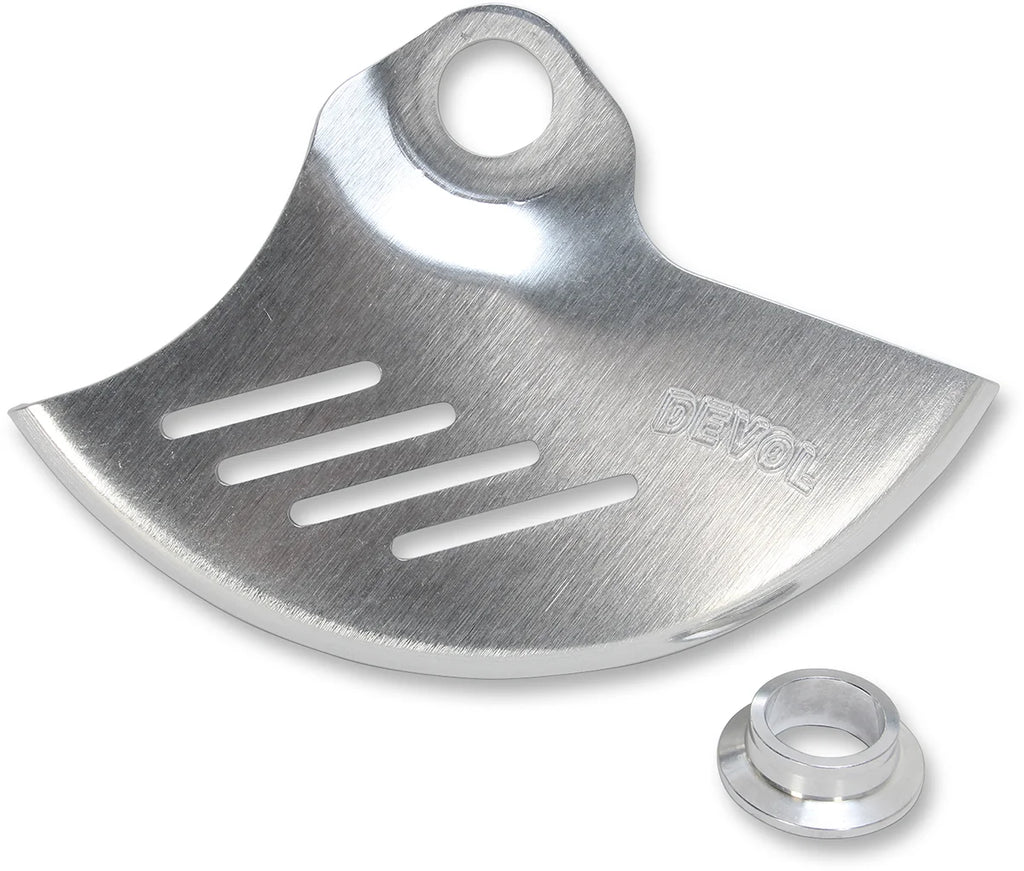 Devol Rear Disc Guard - Husqvarna/KTM 0105-3304 - Side View