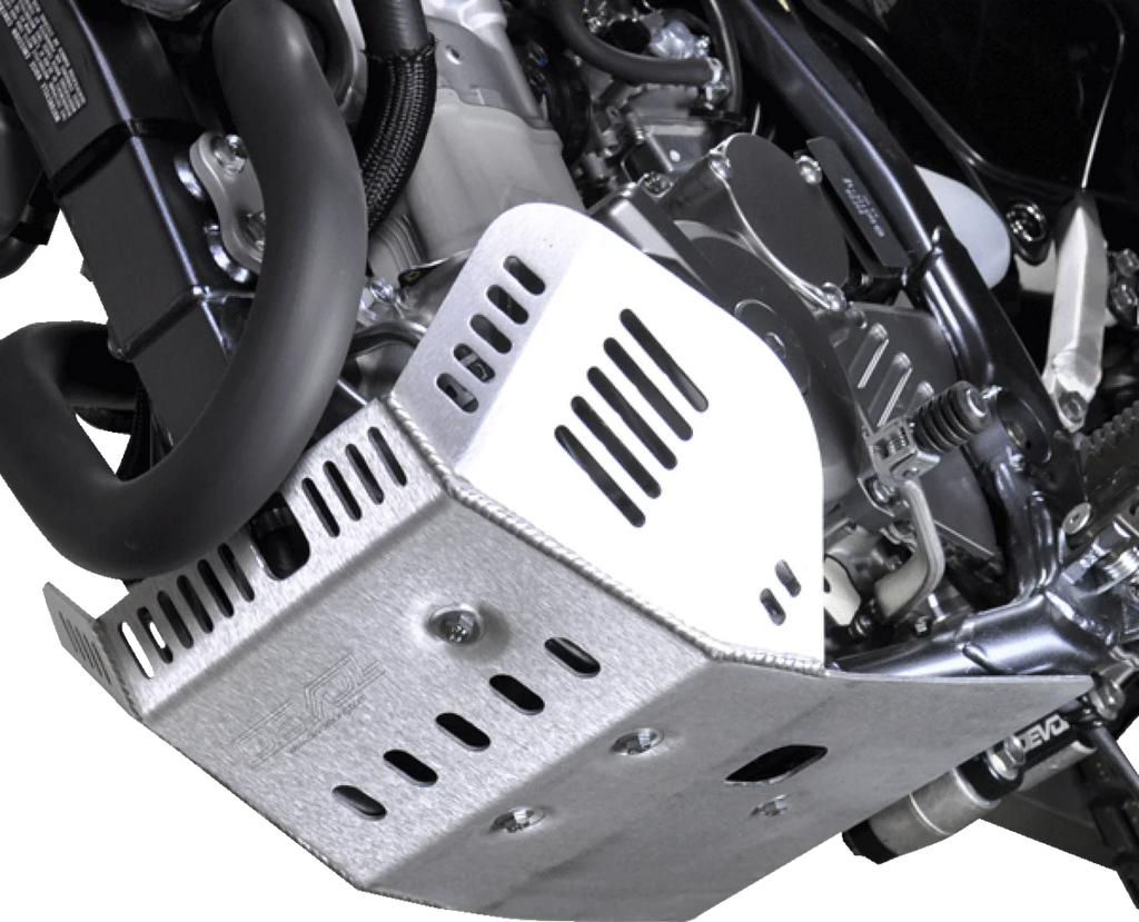Devol Skid Plate - KLX | DR-Z 0102-2301 - Back View