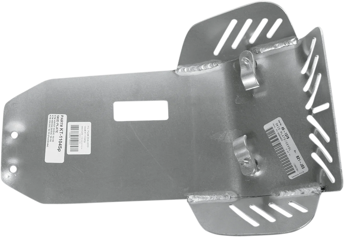 Devol Skid Plate - KTM 0102-3101 - Side View