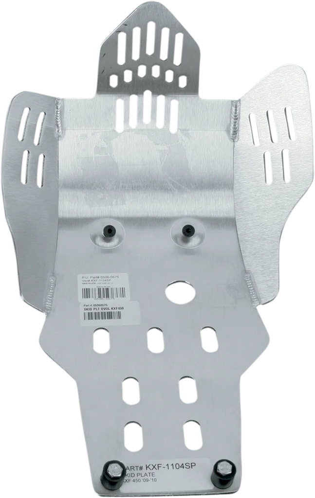 Devol Skid Plate - KX 450 F 0102-2505 - Main Product View