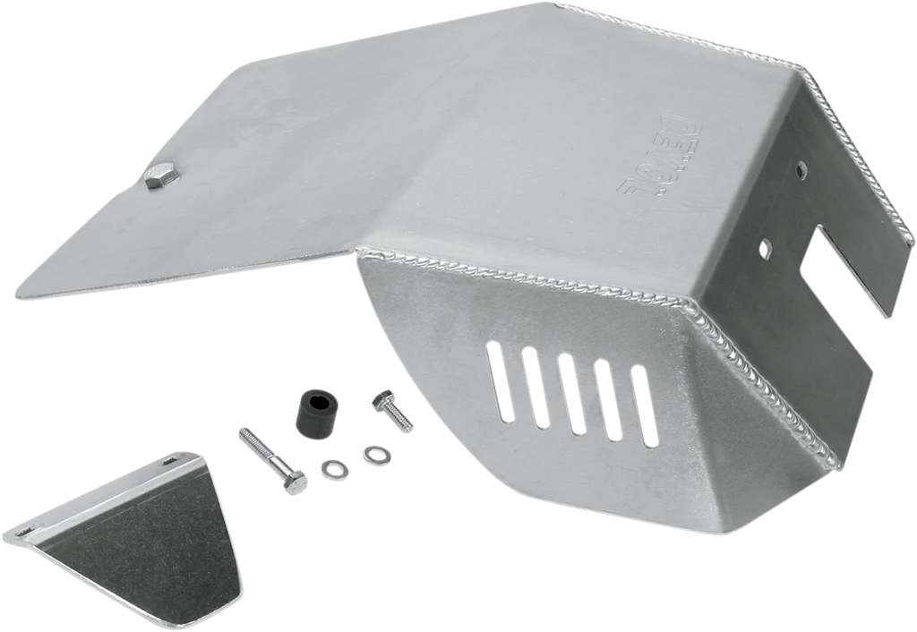 Devol Skid Plate - XR400R 0102-1402 - Side View