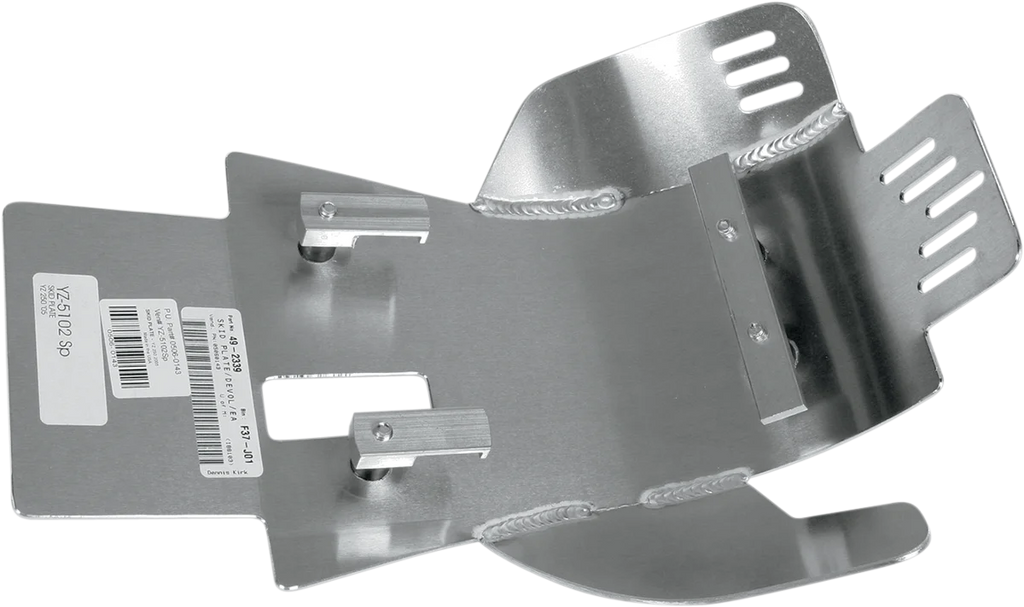 Devol Skid Plate - YZ 250 0102-5405 - Side View