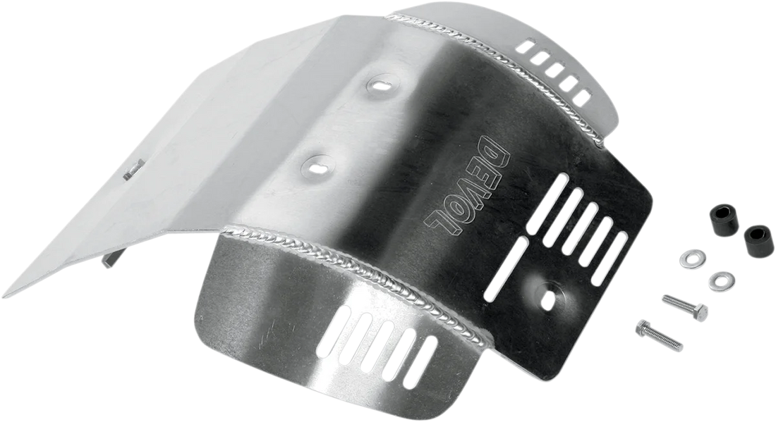 Devol Skid Plate - Yamaha 0102-5501 - Side View