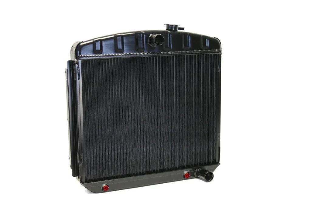 Dewitts Radiator Radiator 55-57 Chevy V8 Auto Trans Black 32-1239012A