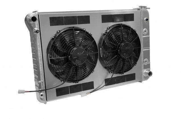 Dewitts Radiator Radiator w/Fans C-10 Trk 73-86 Trans Raw 32-4139019A