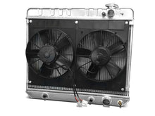 Load image into Gallery viewer, Dewitts Radiator Radiator w/Fans C-10 Trk LS 63-66 Auto Trans Raw 32-6139017A