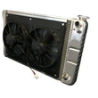 Load image into Gallery viewer, Dewitts Radiator Radiator w/Fans C-10 Trk LS 67-72 Man Trans Raw 32-6139018M
