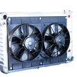 Load image into Gallery viewer, Dewitts Radiator Radiator w/Fans Camaro 67-69 BBC Auto Trans Raw 32-4139022A