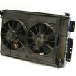 Load image into Gallery viewer, Dewitts Radiator Radiator w/Fans Camaro 67-69 BBC Man Trans Blk 32-4239022M