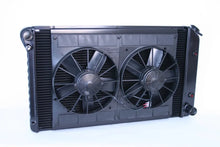 Load image into Gallery viewer, Dewitts Radiator Radiator w/Fans Camaro 70-81 Auto Trans Black 32-4239005A