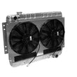 Load image into Gallery viewer, Dewitts Radiator Radiator w/Fans Chevelle 66-67 Auto Trans Raw 32-4139002A
