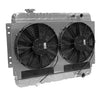 Load image into Gallery viewer, Dewitts Radiator Radiator w/Fans Chevelle 68-72 LS Man Trans Raw 32-6139003M