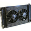 Load image into Gallery viewer, Dewitts Radiator Radiator w/Fans Chevelle 68-72 Manual Trans Black 32-4239003M