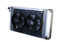 Load image into Gallery viewer, Dewitts Radiator Radiator w/Fans Chevelle 73-77 Manual Trans Raw 32-4139034M