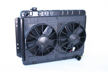 Load image into Gallery viewer, Dewitts Radiator Radiator w/Fans Impala 65-70 Auto Trans Black 32-4239016A