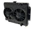 Load image into Gallery viewer, Dewitts Radiator Radiator w/Fans Impala LS 59-64 Auto Trans Blk 32-6239014A