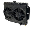 Load image into Gallery viewer, Dewitts Radiator Radiator w/Fans Impala LS 59-64 Man Trans Blk 32-6239014M