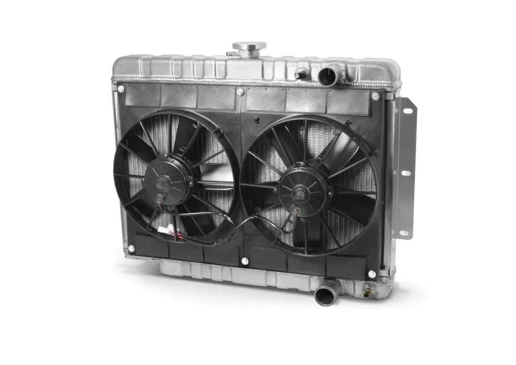 Dewitts Radiator Radiator w/Fans Impala LS 59-64 Man Trans Raw 32-6139014M