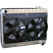 Load image into Gallery viewer, Dewitts Radiator Radiator w/Fans Nova 62-67 Auto Trans Raw 32-4139010A