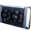 Load image into Gallery viewer, Dewitts Radiator Radiator w/Fans Nova 73-74 Manual Trans Raw 32-4139035M