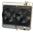 Load image into Gallery viewer, Dewitts Radiator Radiator w/Fans Nova LS 73-74 Manual Trans Raw 32-6139035M