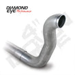 Load image into Gallery viewer, Diamond Eye DWNP 4in TB SGL W/ HX40 FLANGE AL DODGE 5.9L 2500/3500 89-93 4X4 ONLY - Side View