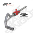 Load image into Gallery viewer, Diamond Eye KIT 4in CB MFLR RPLCMENT PIPE SGL AL: 2004.5-2007.5 DODGE CUMMINS 600 - Side View