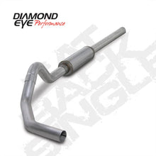 Load image into Gallery viewer, Diamond Eye KIT 4in CB SGL AL: 2004.5-2007.5 DODGE CUMMINS 600 - Side View