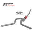 Load image into Gallery viewer, Diamond Eye KIT 4in TB MFLR RPLCMENT PIPE DUAL AL: 94-02 DODGE CUMMINS 5.9L - Side View