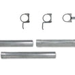 Load image into Gallery viewer, Diamond Eye KIT 4in TB MFLR RPLCMENT PIPE SGL SS 94-97 7 3L F250/F350 PWRSTROKE NFS W CARB EQIV STDS - Side View