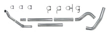 Load image into Gallery viewer, Diamond Eye KIT 4in TB MFLR RPLCMENT PIPE SGL SS 94-97 7 3L F250/F350 PWRSTROKE NFS W CARB EQIV STDS - Side View