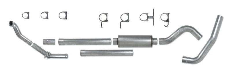 Diamond Eye KIT 4in TB SGL SS: 94-97 FORD 7.3L F250/F350 PWRSTROKE NFS W/ CARB EQUIV STDS - Detail View