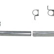 Load image into Gallery viewer, Diamond Eye KIT 5in TB MFLR RPLCMENT PIPE SGL ALUM 94-97 5 7 3L F250/F350 PWRSTROKE NFS W CARB STDS - Detail View