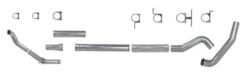 Diamond Eye KIT 5in TB MFLR RPLCMENT PIPE SGL ALUM 94-97 5 7 3L F250/F350 PWRSTROKE NFS W CARB STDS - Detail View