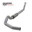Load image into Gallery viewer, Diamond Eye KIT 5in TB SGL MFLR RPLCMENT PIPE AL: 94-02 DODGE CUMMINS 5.9L W/ RP #510220 - Installation View