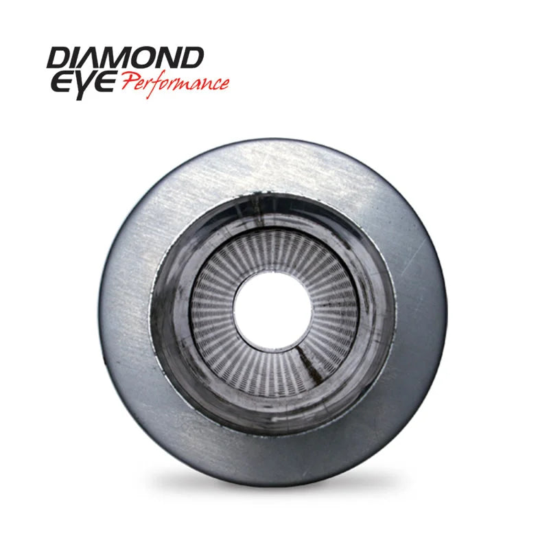 Diamond Eye MFLR 4inID SGL IN/SGL OUT 7inDIA X 24in BODY 30in LENGTH PERF SLOTTED ENDS 409 SS - Main Product View