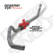 Load image into Gallery viewer, Diamond Eye Performance Kit 4in Turbo-Back Muffler Replacement Pipe Single Aluminum fits 1994-2002 Dodge Ram 2500 / Ram 3500