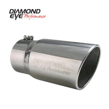 Load image into Gallery viewer, Diamond Eye TIP 5inX6inX12in BOLT-ON ROLLED-ANGLE 15-DEGREE ANGLE CUT: EMBOSSED DIAMOND EYE - Side View