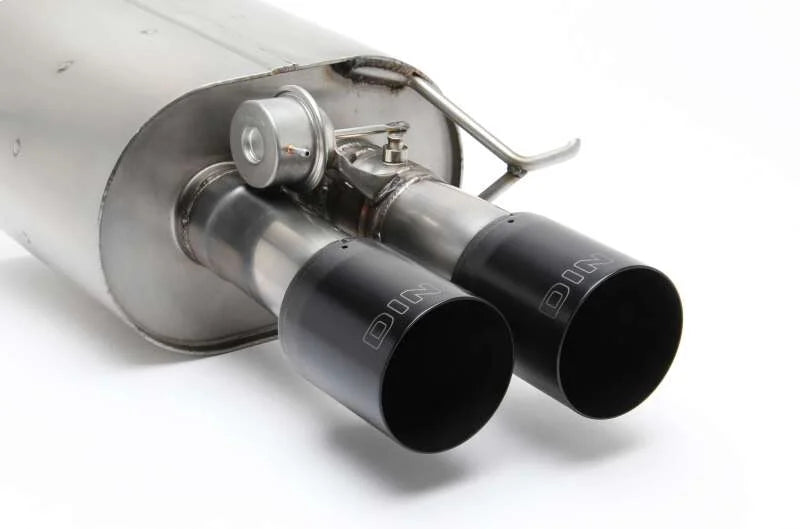 Dinan Free Flow Axleback Exhaust System - Black Tips (F10) fits 2013-2016 BMW M5 - Additional View 5