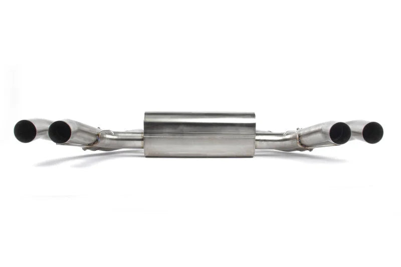 Dinan Free Flow Axleback Exhaust System - Black Tips fits 2020-2025 BMW X3 / X4 - Additional View 12