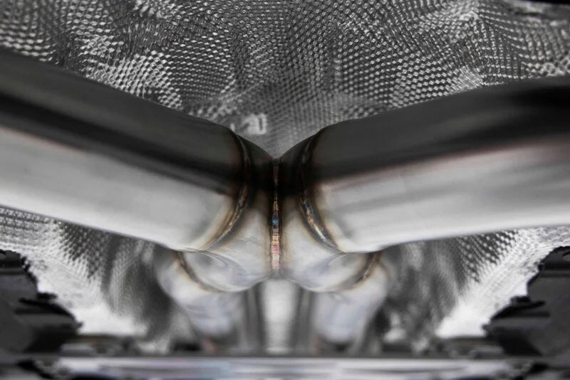 Dinan High Flow Middle Exhaust - 3in - Stainless Steel (G87) fits 2023-2026 BMW M2 - Additional View 5